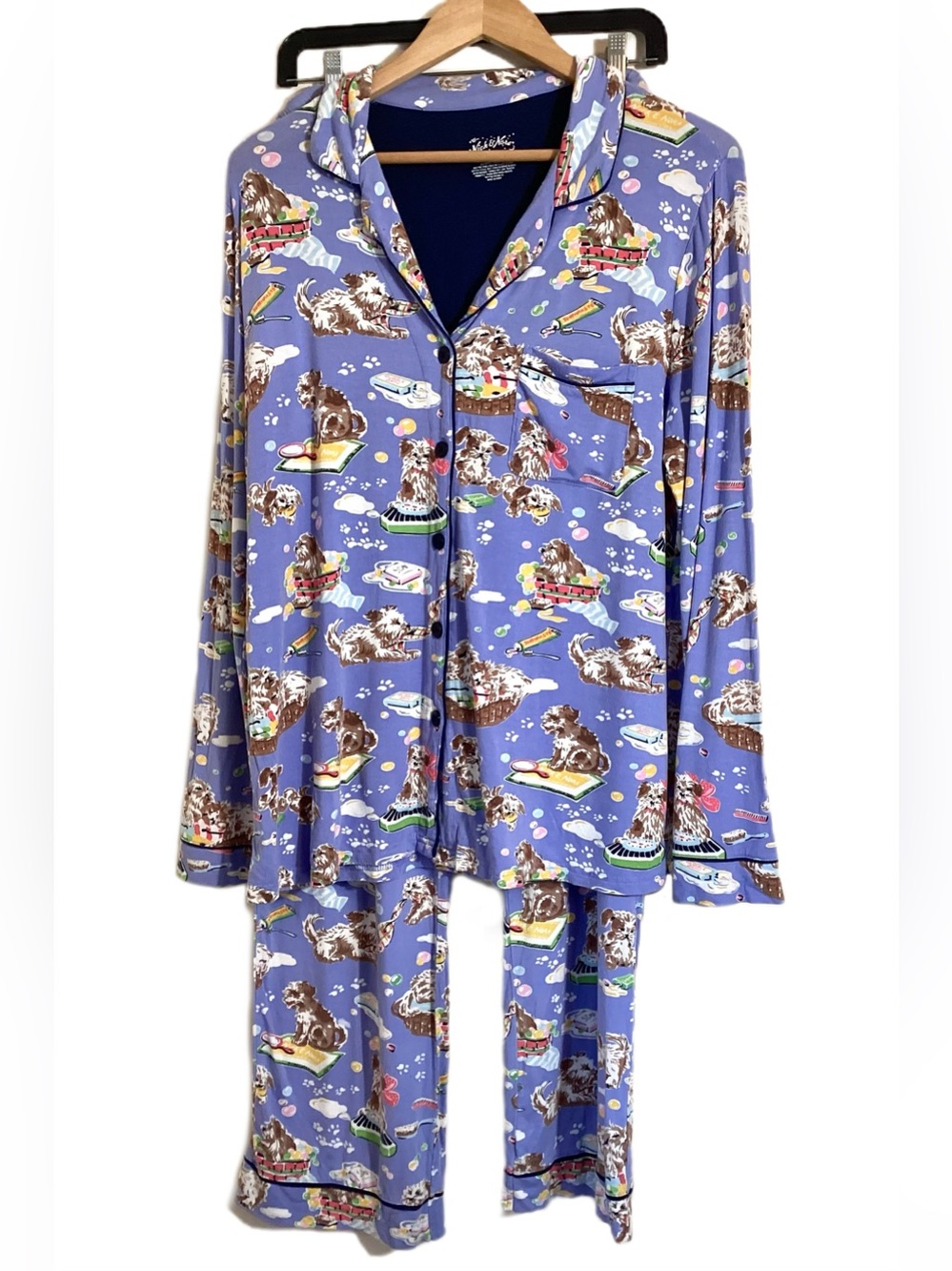 Nick & Nora Dog Novelty Pajamas Size XL